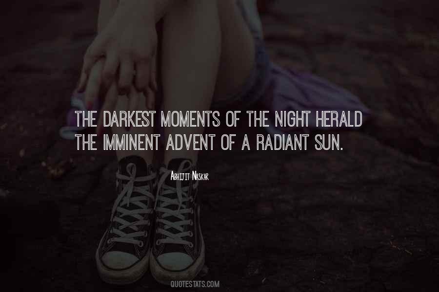 Darkest Night Quotes #98162