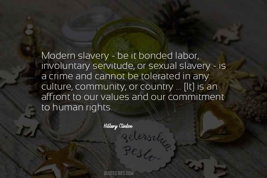Quotes About Modern Slavery #1009529