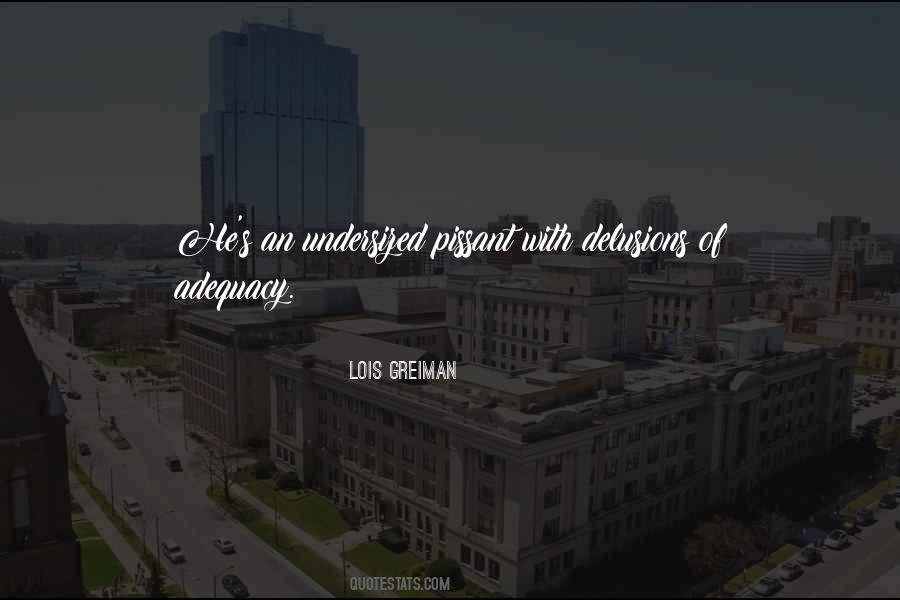 Quotes About Adequacy #1146768