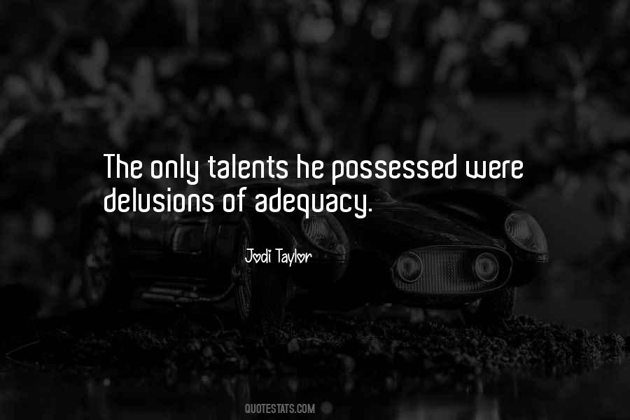 Quotes About Adequacy #97116