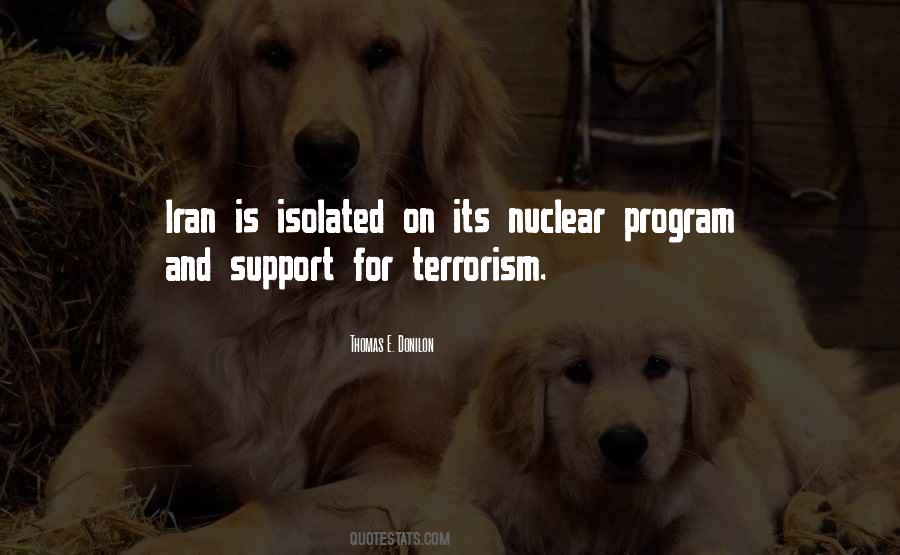 Quotes About Nuclear Terrorism #533447