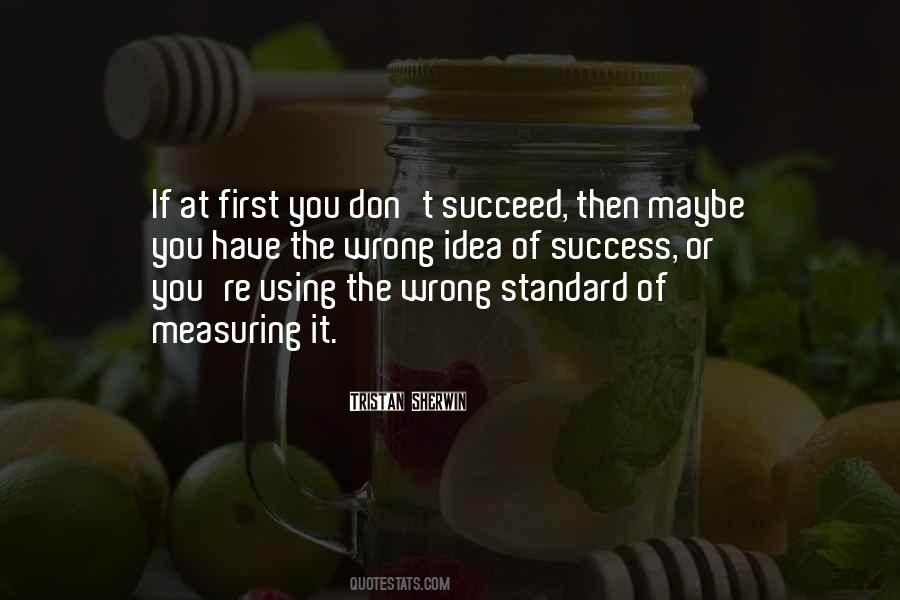 Quotes About Measuring Success #1647104