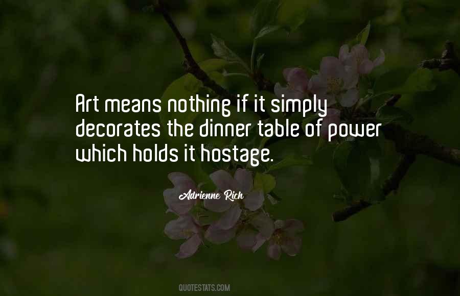 Quotes About Dinner Table #1151012