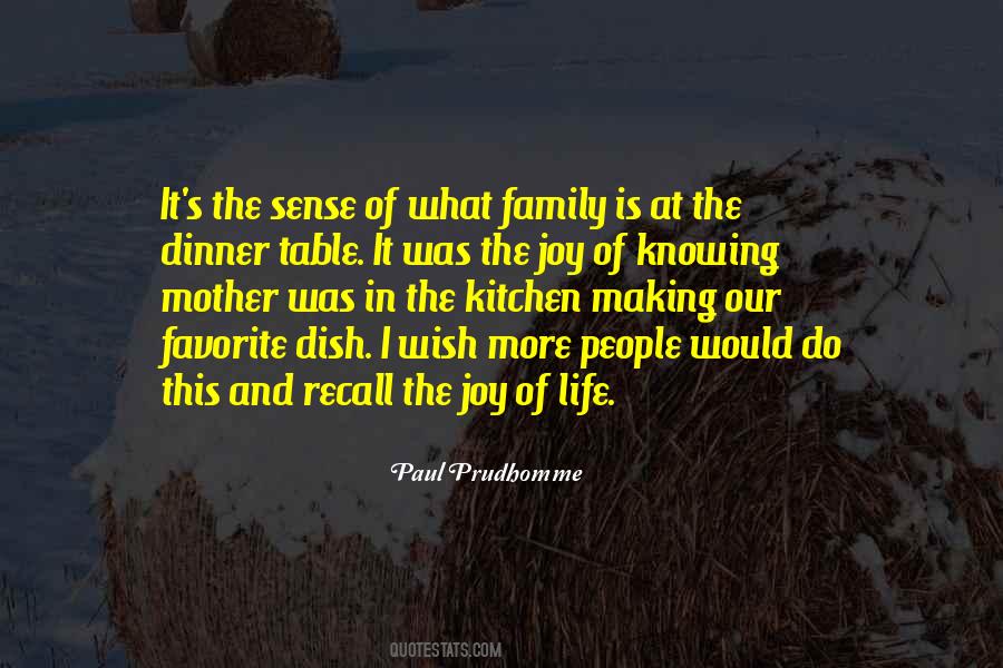 Quotes About Dinner Table #850963