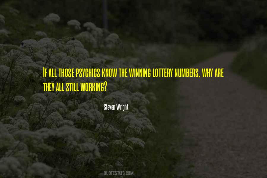 Quotes About Winning The Lottery #471943