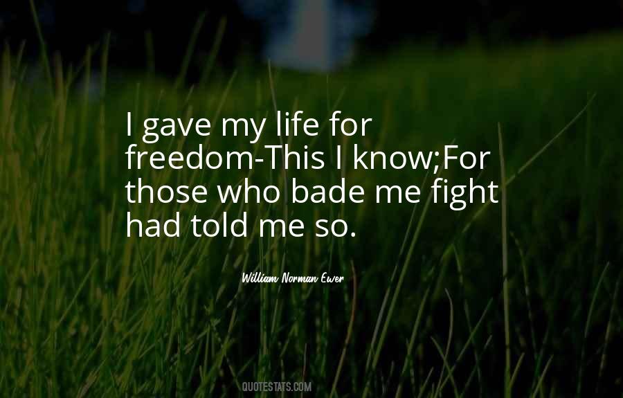 Quotes About Life Fight #101850