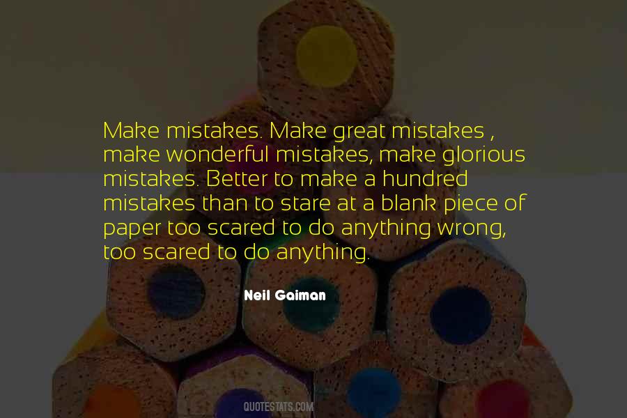 Great Mistakes Quotes #1029736