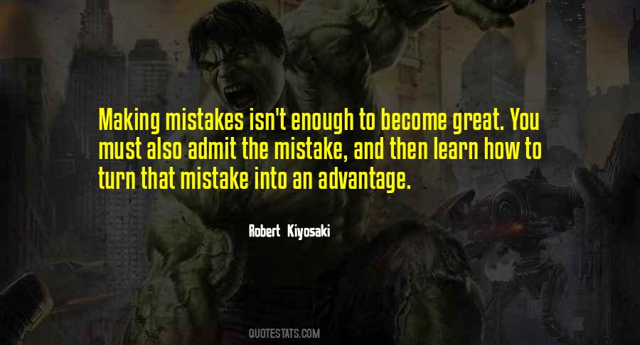 Great Mistakes Quotes #1301986