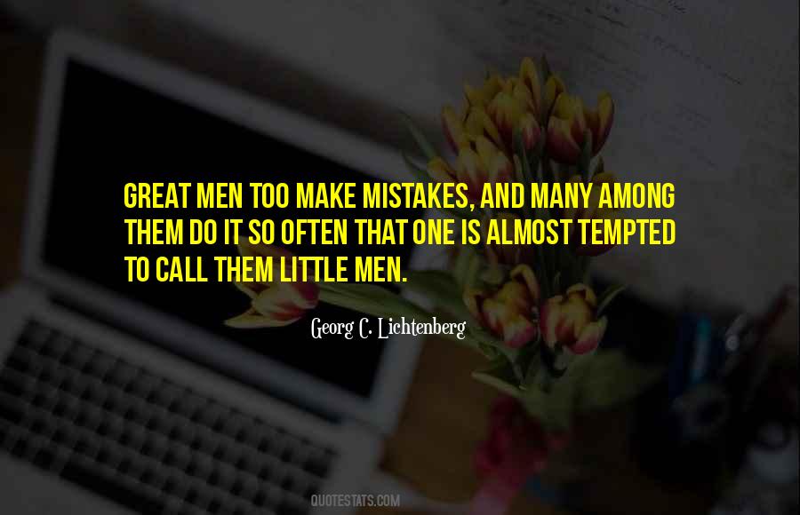 Great Mistakes Quotes #404714