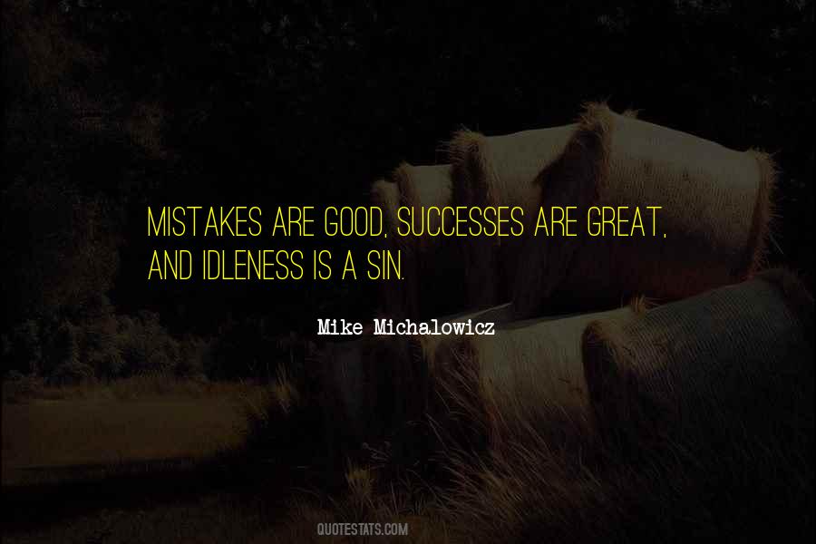 Great Mistakes Quotes #75340