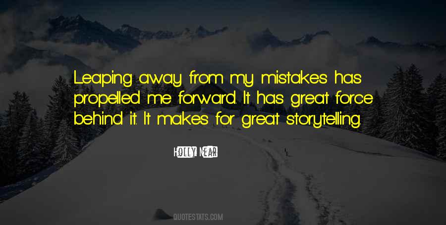 Great Mistakes Quotes #982900
