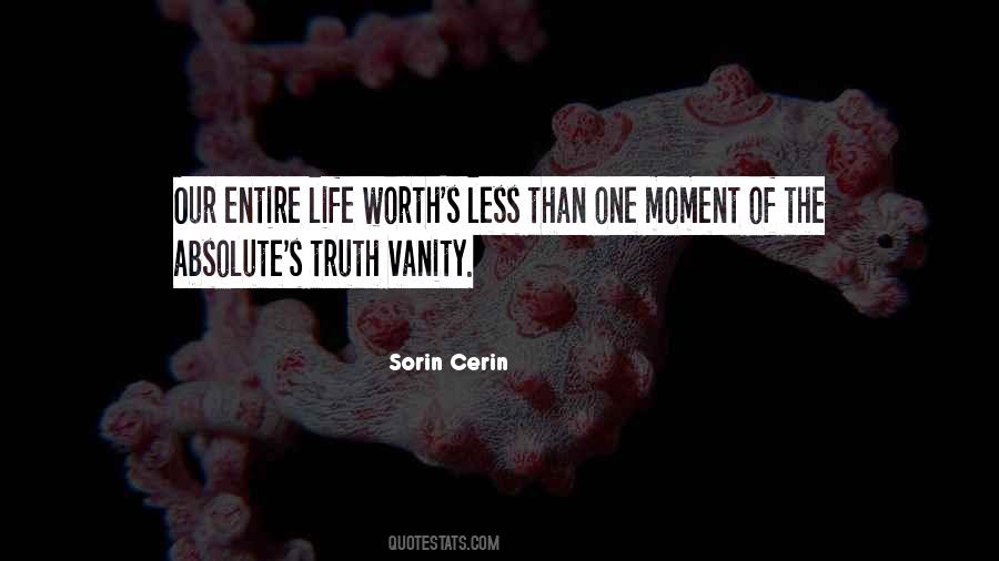 Quotes About Vanity Of Life #625655