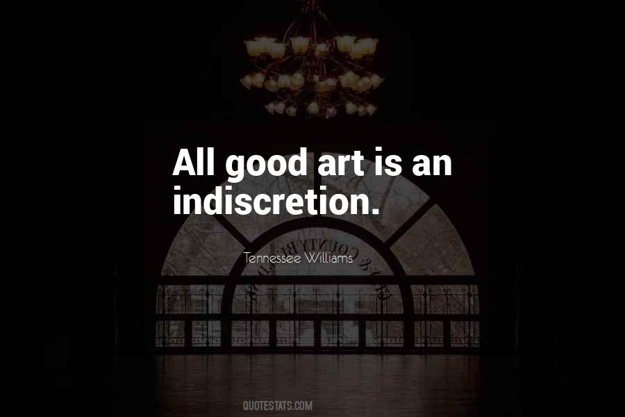 Quotes About Indiscretion #484870