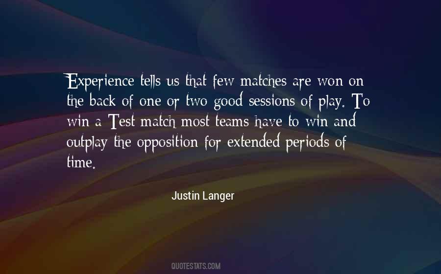 Quotes About Good Matches #995931