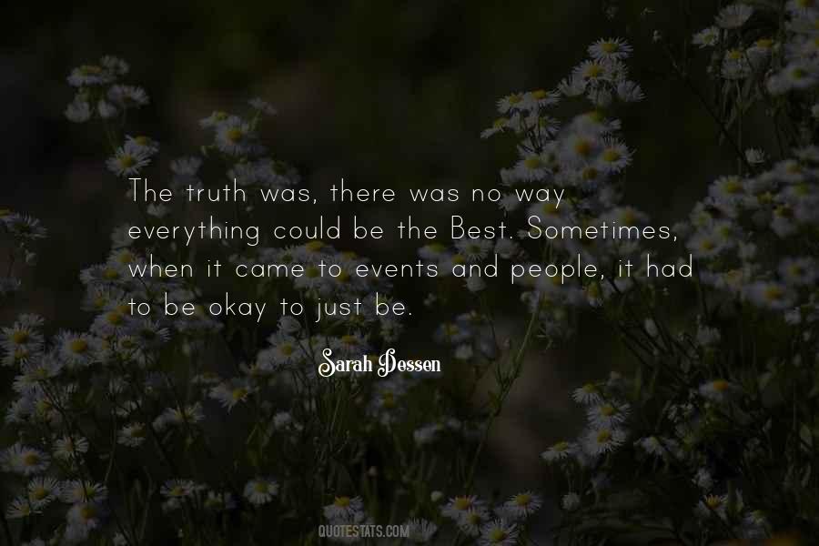 Truth Events Quotes #433863
