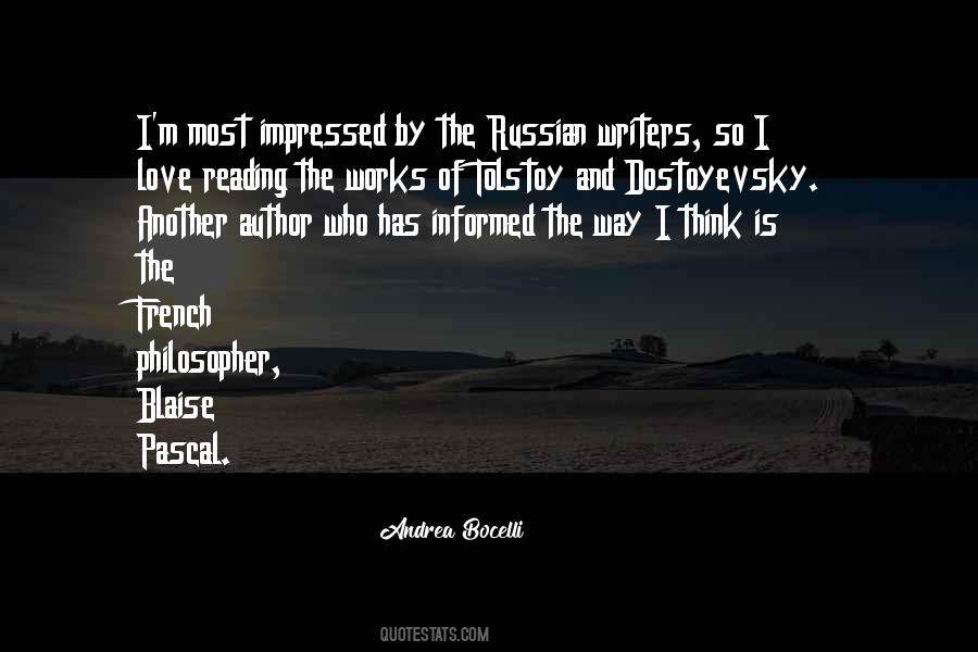 Russian Author Quotes #540775