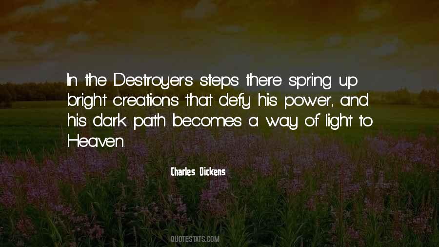 Quotes About A Dark Path #97471