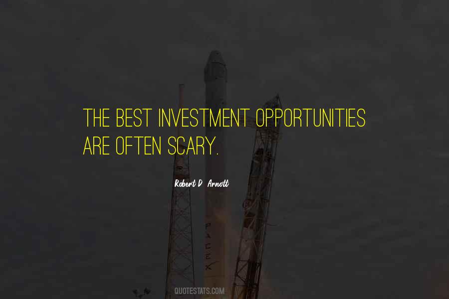 Investment Opportunities Quotes #1555971