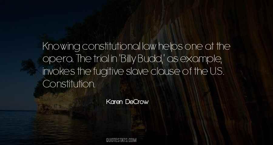 Quotes About Constitutional Law #748892