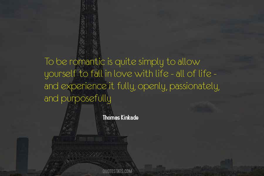 Romantic Life Quotes #97407