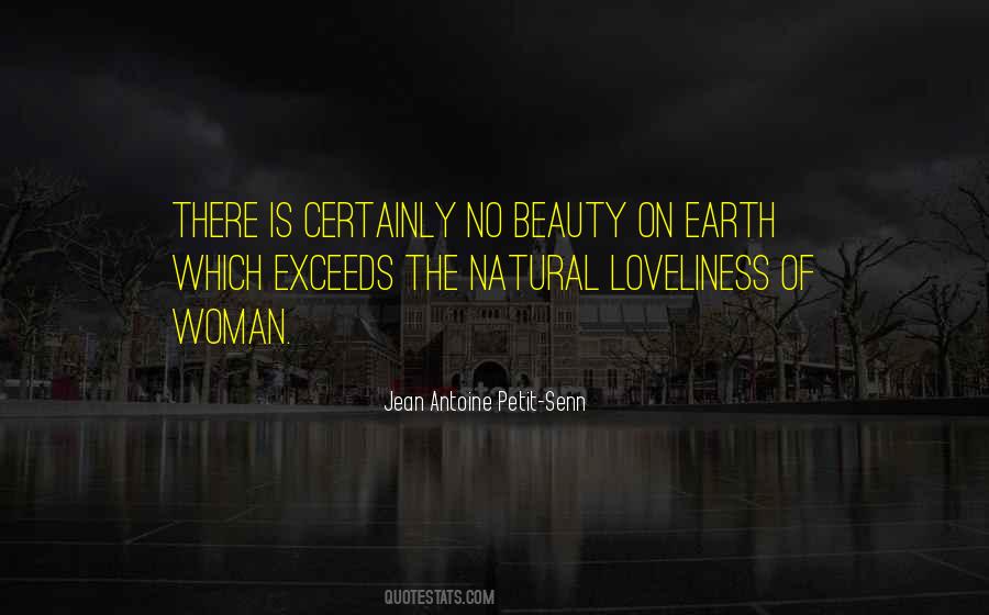 Quotes About A Woman's Natural Beauty #1692682