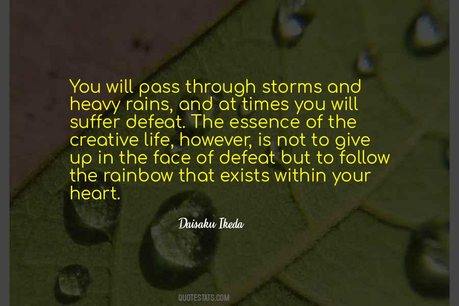 Quotes About Rain And Life #104852