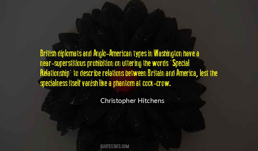 Uk Us Relations Quotes #899716