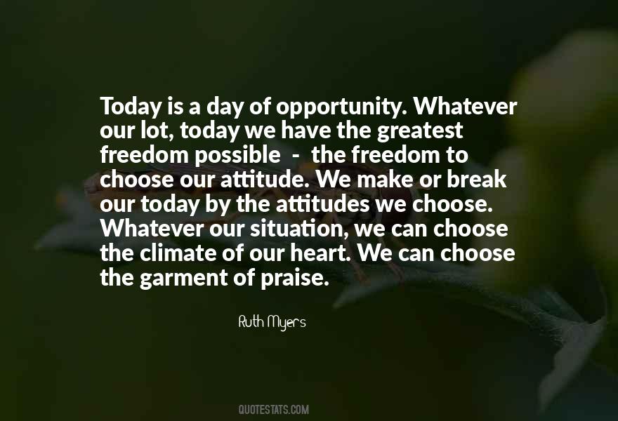 Quotes About Choose Day #644137