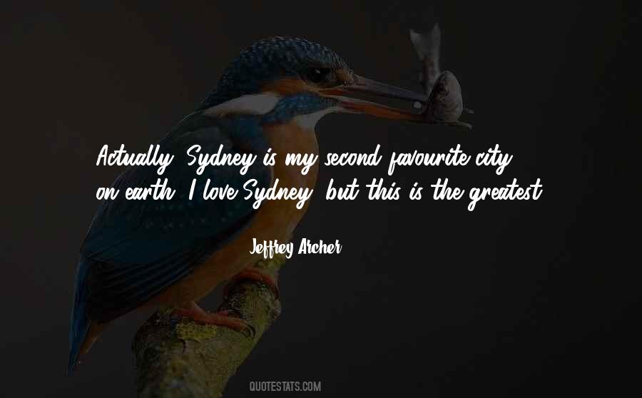Love My City Quotes #552160