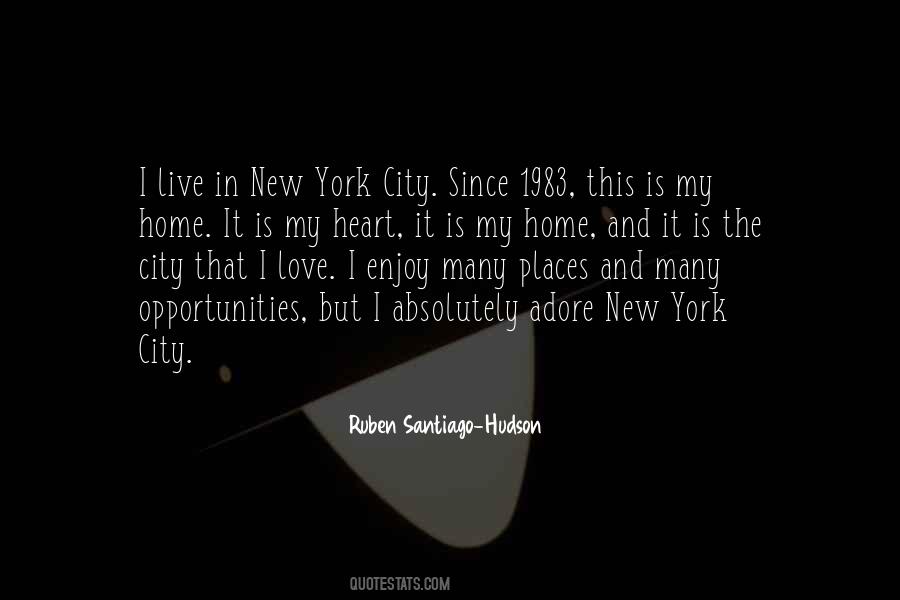 Love My City Quotes #882428