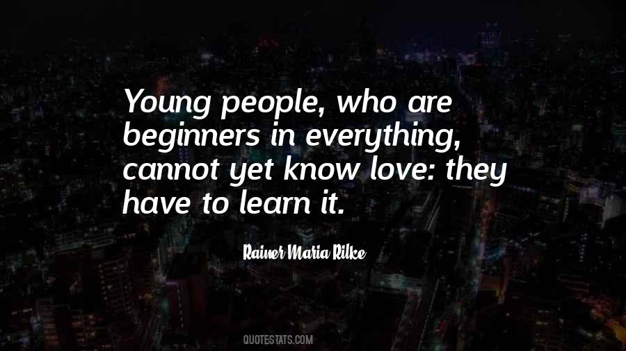 Love Rilke Quotes #1213539