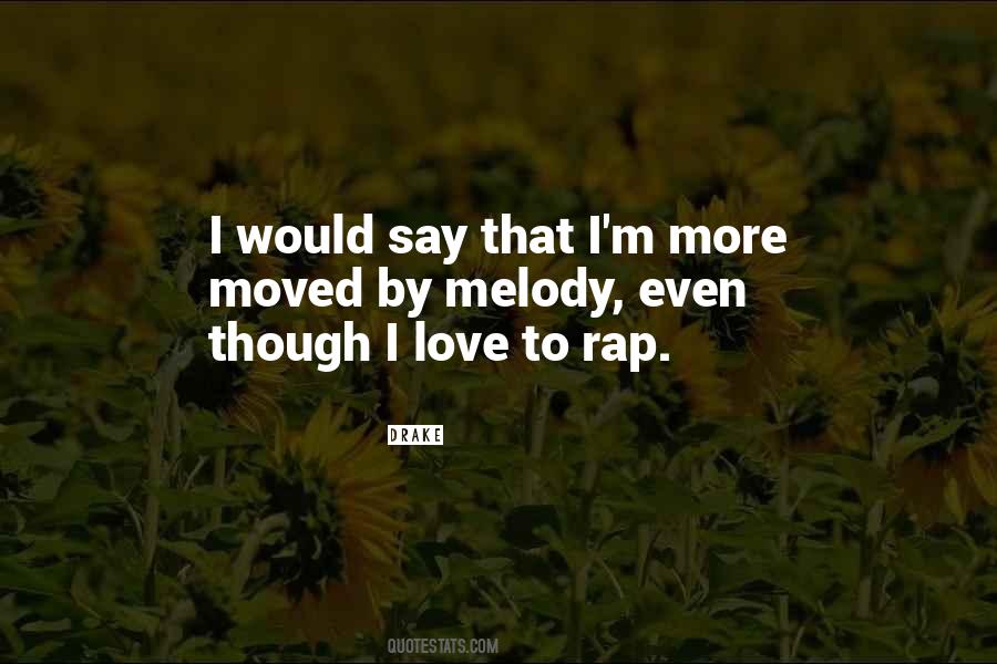 Love Rap Quotes #1599377