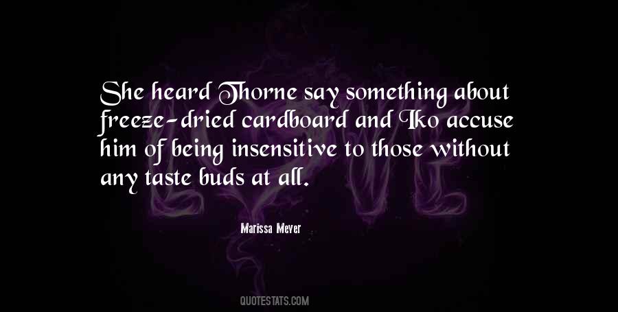 Quotes About Being Insensitive #1206433