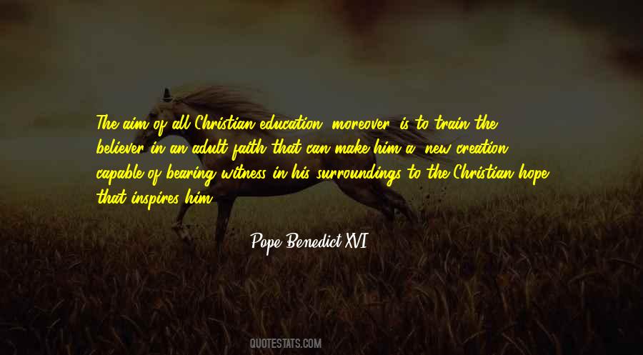 Quotes About Christian Education #1120171