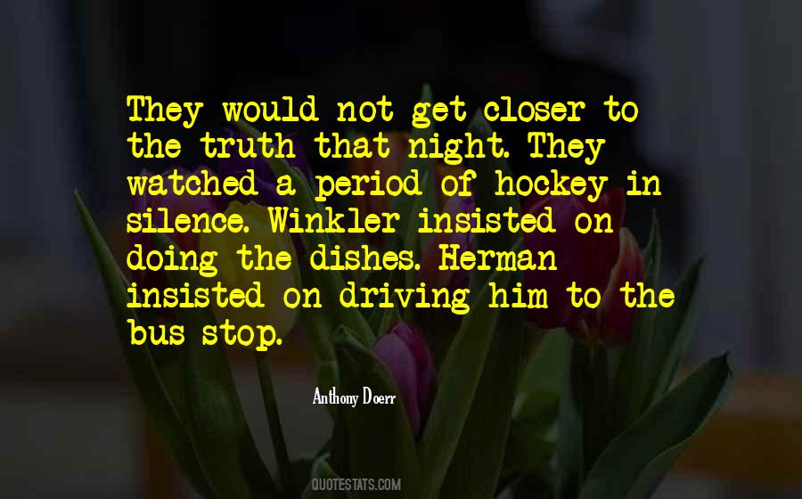 Night Bus Quotes #914221