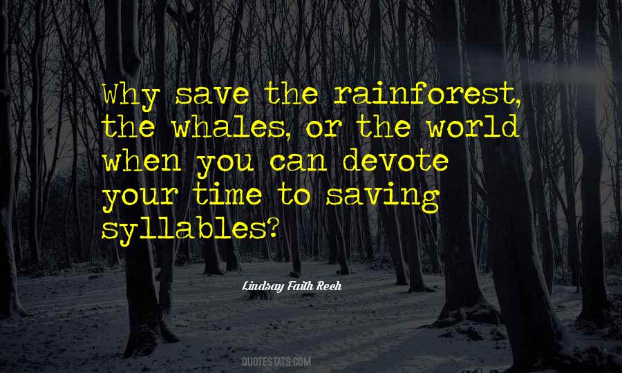 Quotes About Saving Time #891181