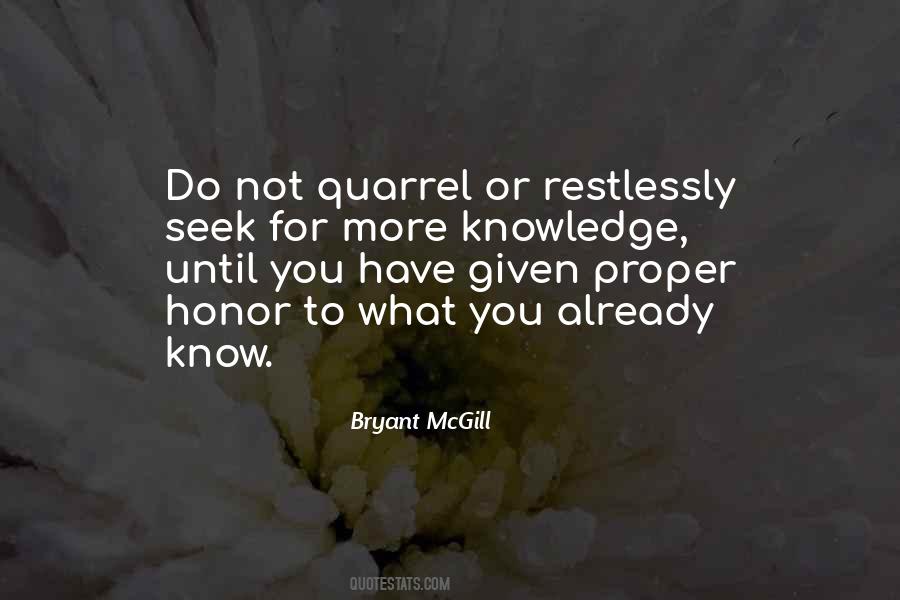 Quotes About Quarrel #1210453