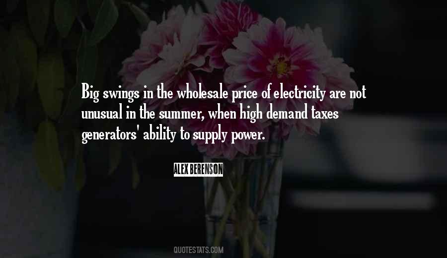 Quotes About Supply #1340205