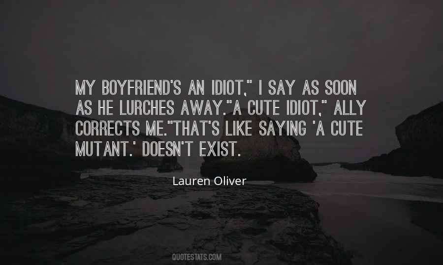 Quotes About A Cute Boyfriend #165661