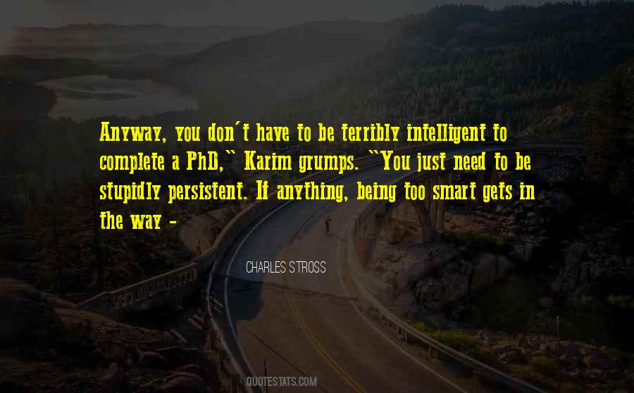 Quotes About Being Smart #340