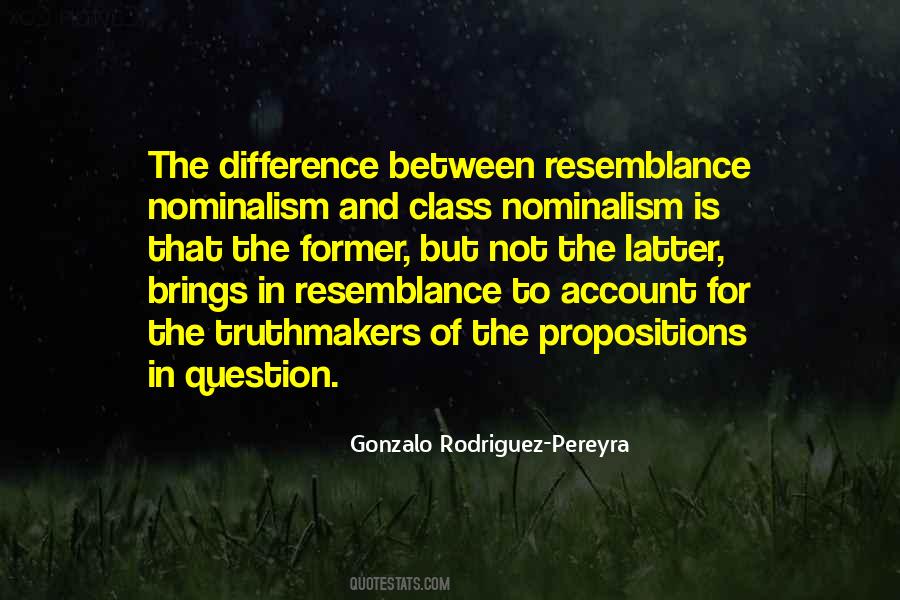 Resemblance Is Quotes #1347372