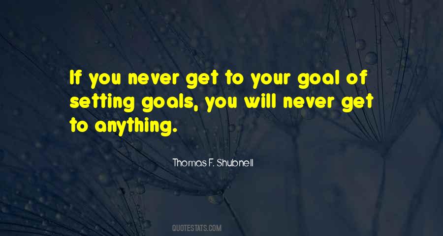 Quotes About Setting Goals #1169972