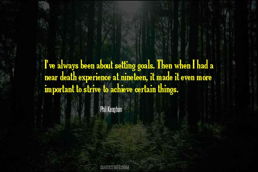 Quotes About Setting Goals #174700