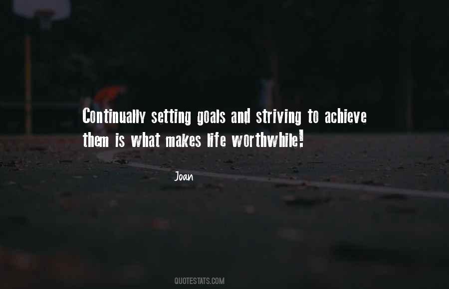 Quotes About Setting Goals #1815743