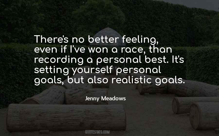 Quotes About Setting Goals #711777 Quotes About Setting Goals #711777