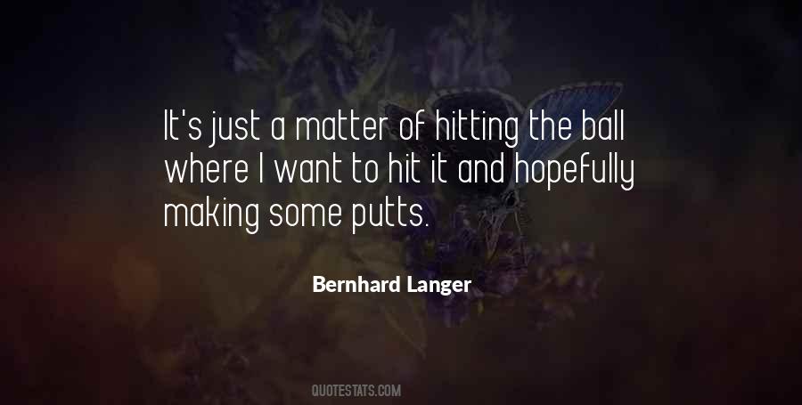 Quotes About Hitting #1302437