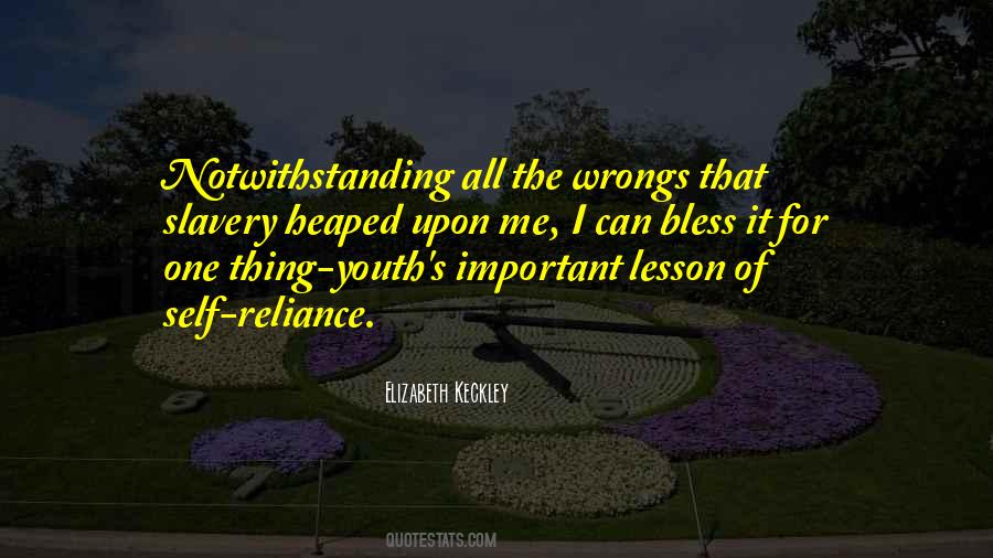 Self Slavery Quotes #55728
