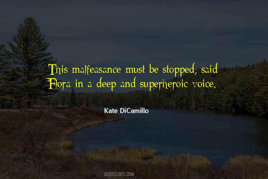 Quotes About Malfeasance #749673