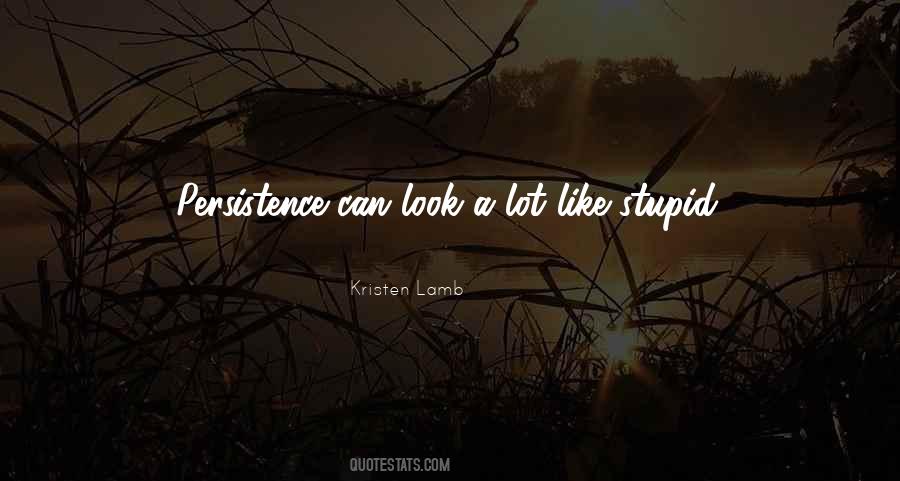 Writing Persistence Quotes #1561548