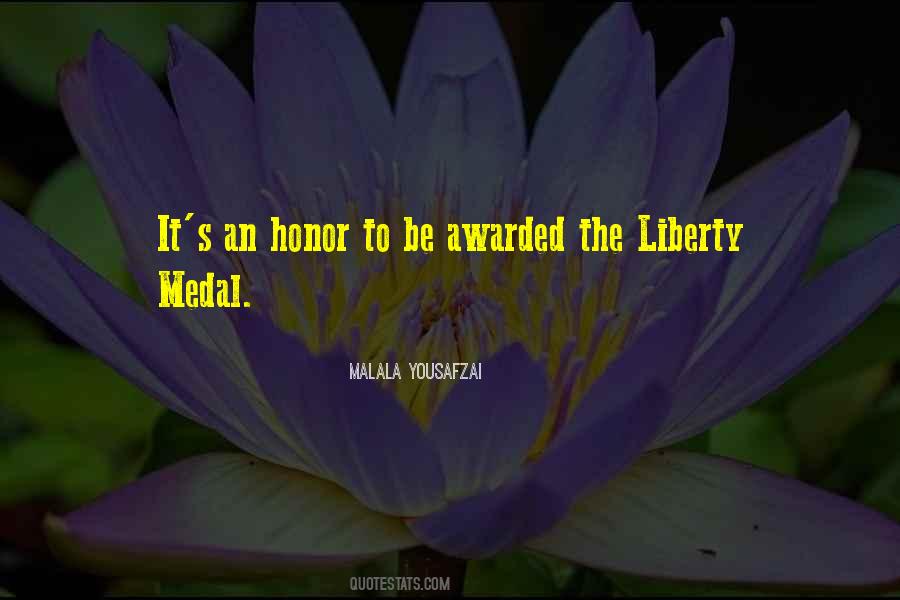 Quotes About Medal Of Honor #211105